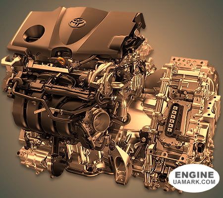 Двигун TOYOTA A25A-FXS