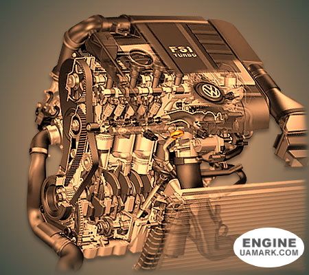 Двигун AUDI BWA