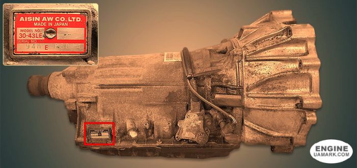 Автоматична коробка Aisin 30-43LE